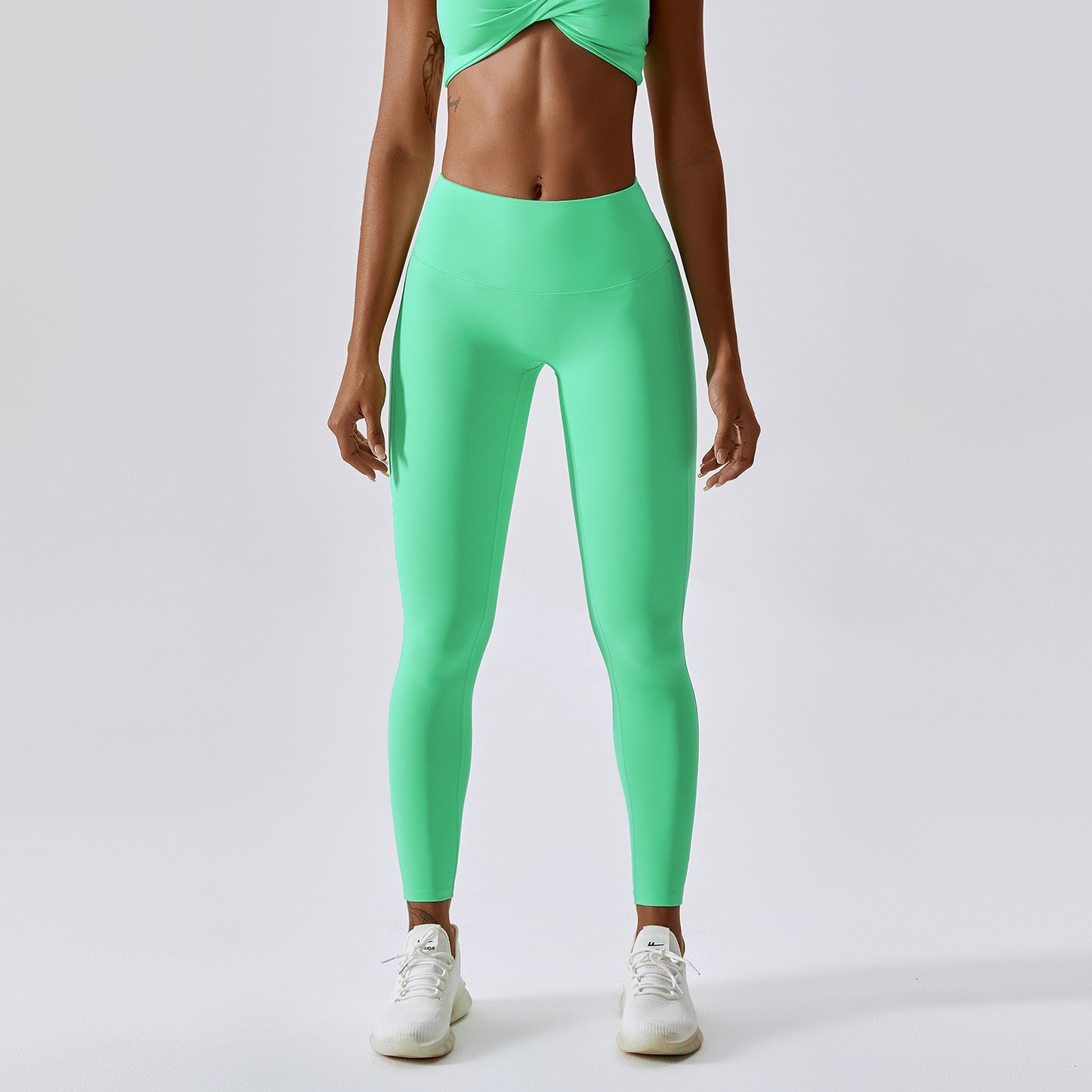 Solid color buttocks lift functional Leggings