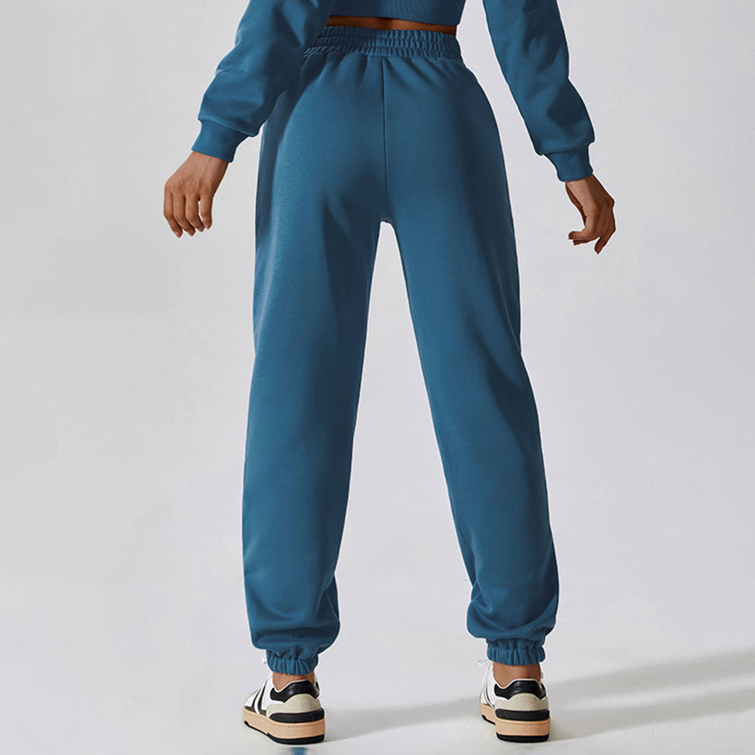 Loose sports casual ankle-banded sweatpants