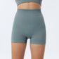 Seamless knitted sports shorts