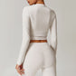 Tight-fitting back yoga long sleeves