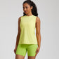 Solid color high elasticity sports tank top