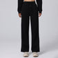 High-waisted yoga velvet casual wide-leg pants