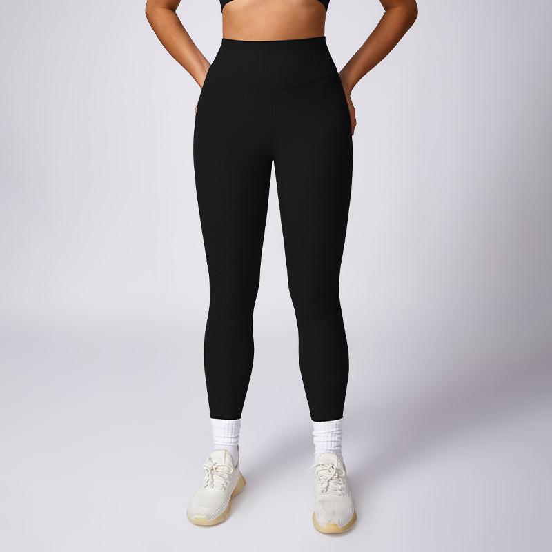 High-waisted hip-lifting yoga sports leggings