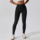 Seamless high waist running leggings