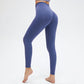 Solid high-rise hip lift Leggings