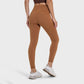 High-waisted hip-lifting stretch fitness leggings