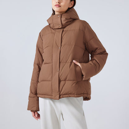 New autumn and winter down jacket casual hooded coats