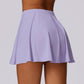 Ice-like UV-resistant high-waisted yoga skirt