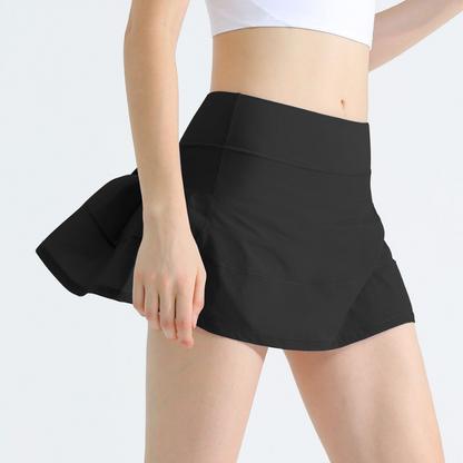 Quick drying sports fitness tennis skirt