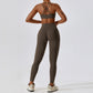 Beautiful back Quick-drying tracksuit two-piece yoga set