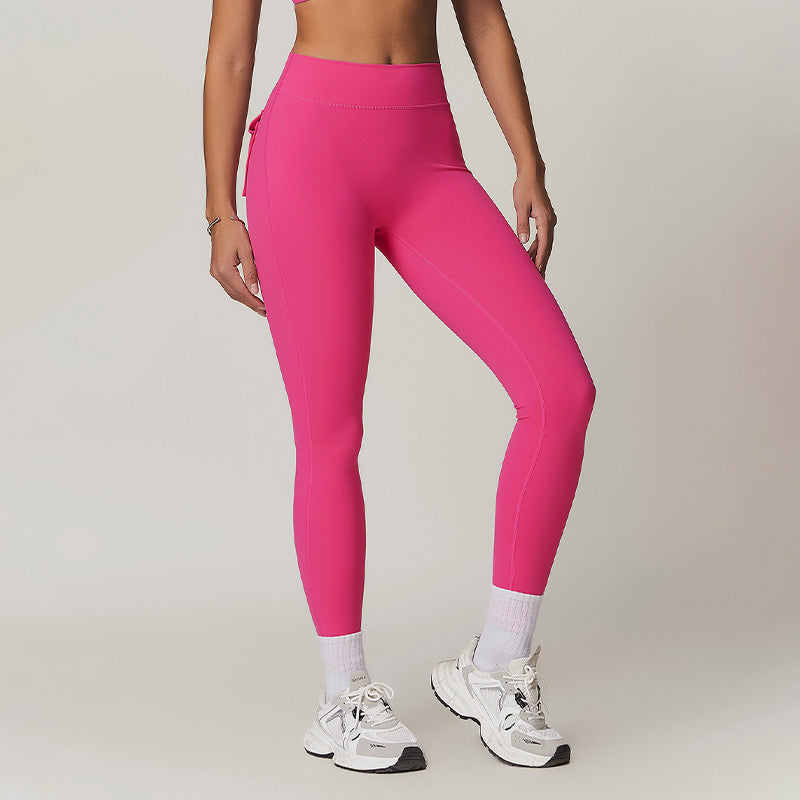 Ultra-Soft High-Waisted Cargo Pocket Leggings