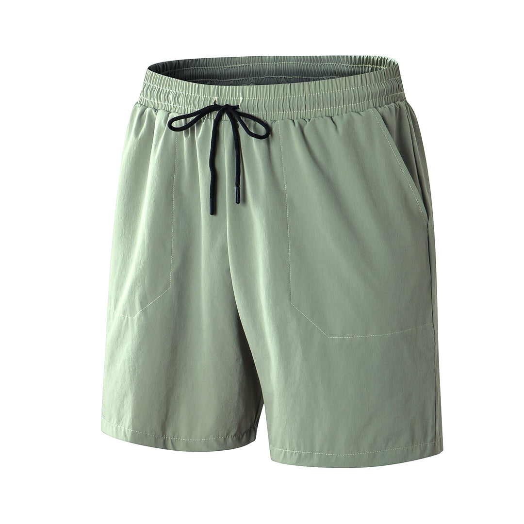 Men's drawstring loose sports shorts