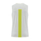 Solid color sleeveless breathable sports tank top