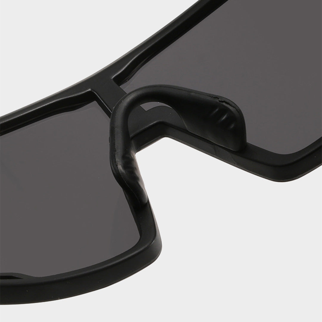 Cycling Mirror Outdoor Sports One-Piece Large Frame Sunglasses