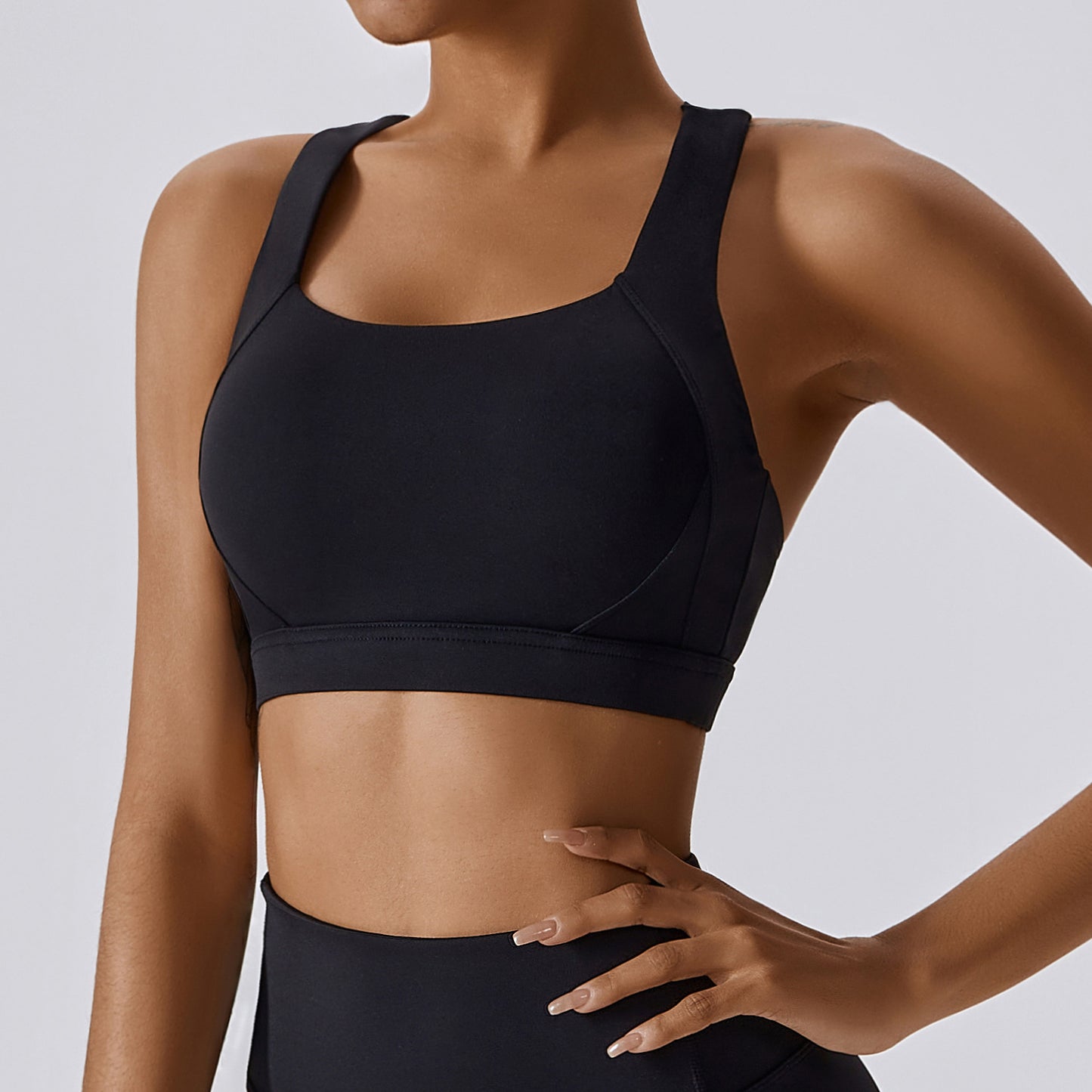 back Crossover sports bra