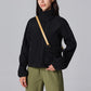 Stand collar windproof outdoor Convertible jacket