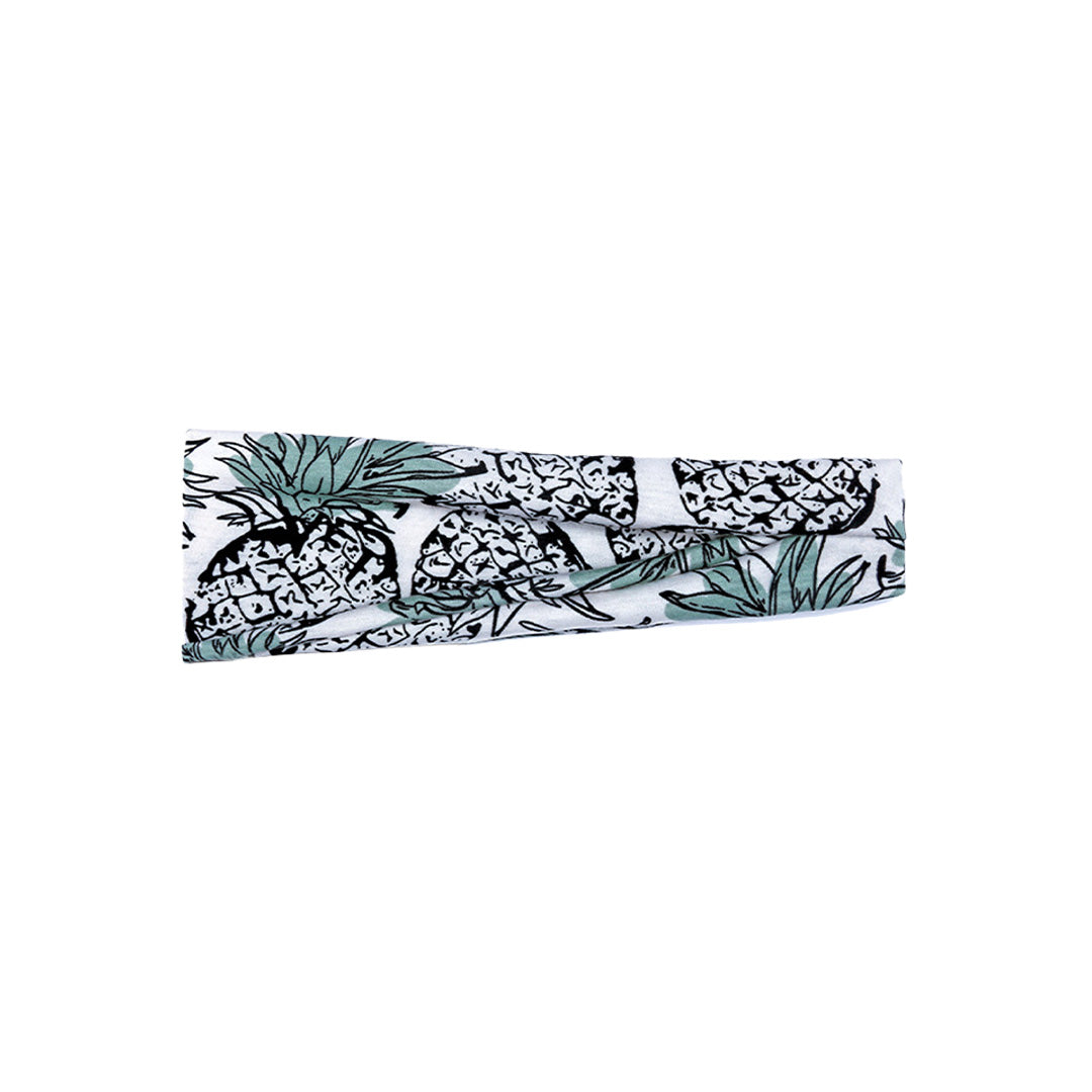 Wide Edged Printed Yoga Headscarf