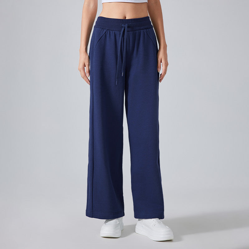 Autumn and winter casual loose wide leg pants