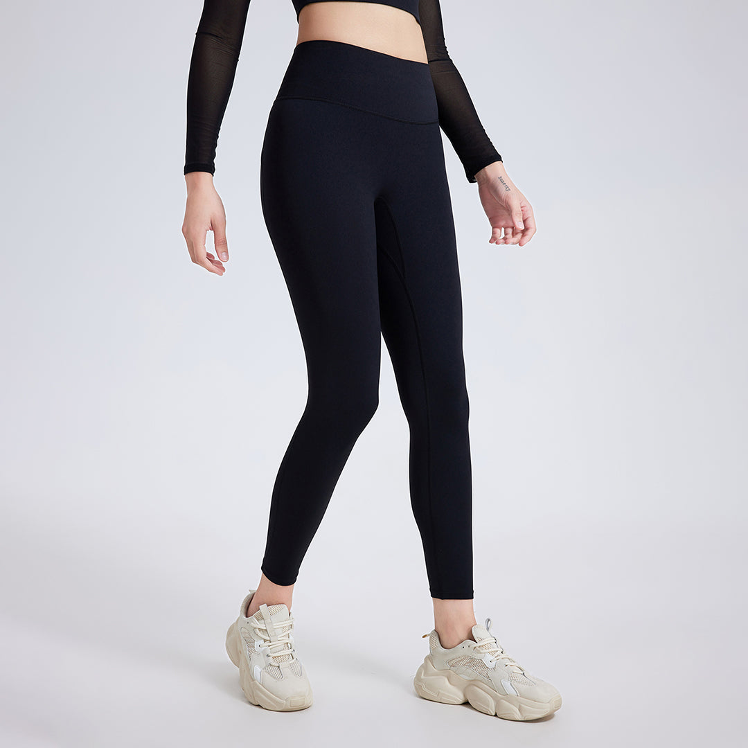 High-waisted hip-lift sports quick-drying leggings