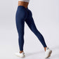 Hip pleats lift buttocks fur Leggings