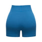 Seamless knitted sports shorts