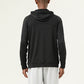 Men's Quick Drying Long Sleeved Hooded Top