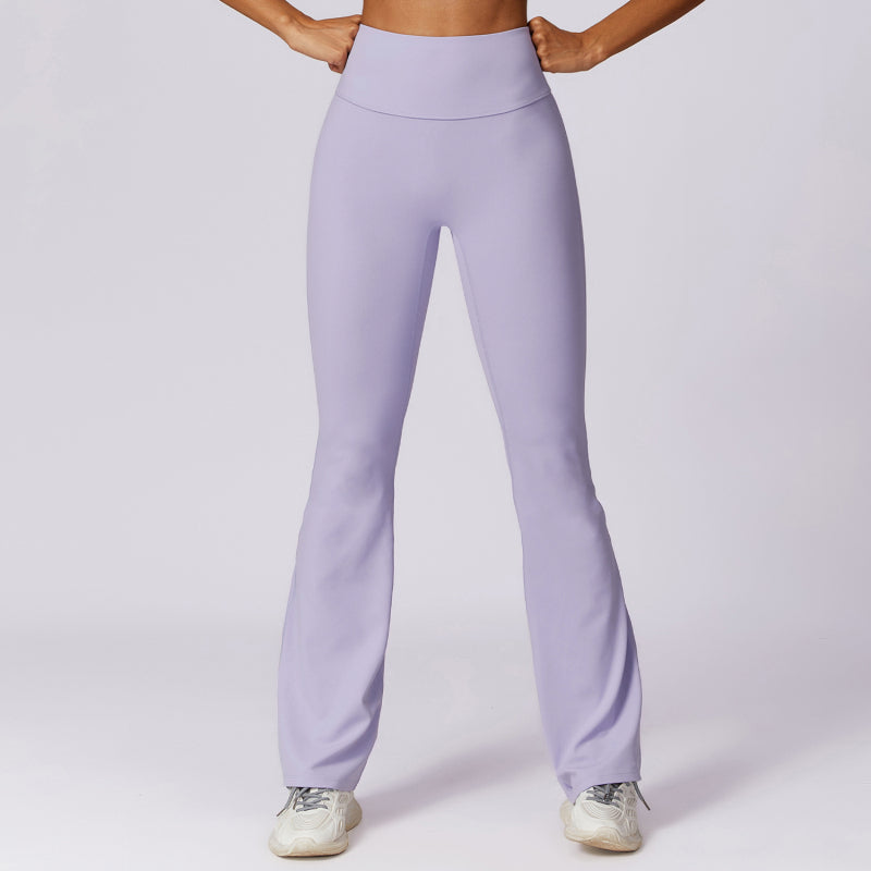 Wide-legged skinny hip-lifting casual sweatpants