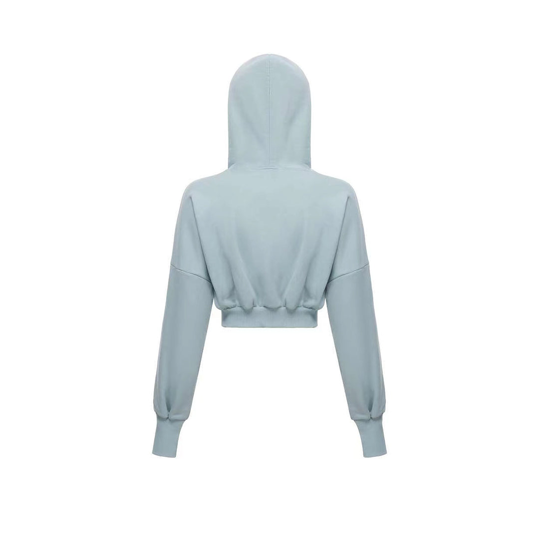 Casual Zip Fleece Sports Hoodie