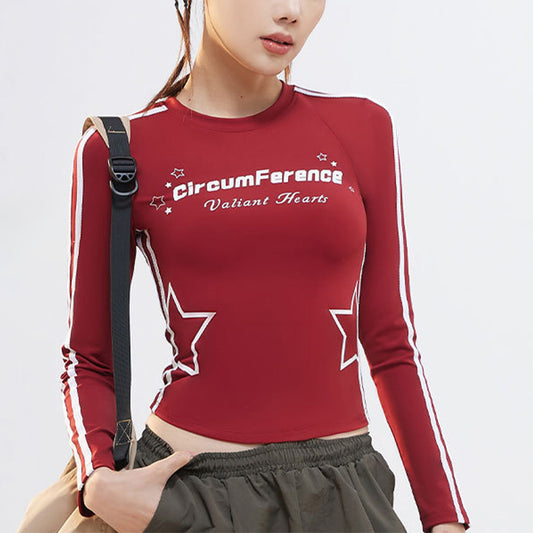 Ultra-Soft High Stretch Long Sleeve Sports T-Shirt