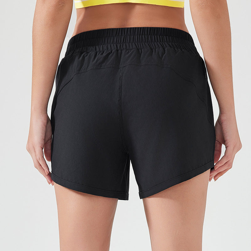 Ice-feel quick-drying sports loose breathable shorts