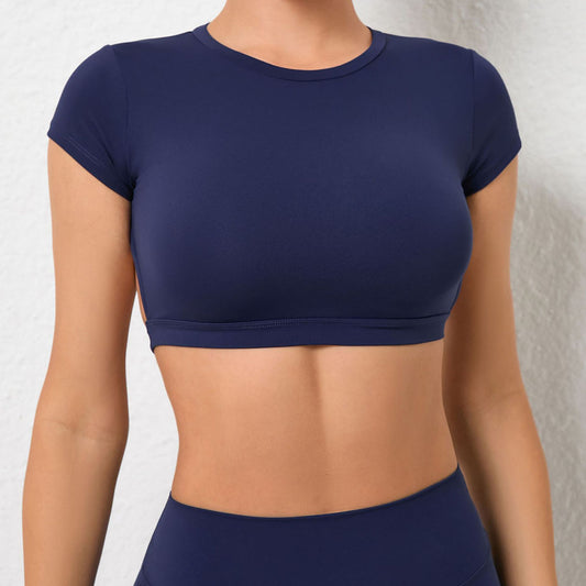 Tight-fitting quick-drying sports yoga tank top