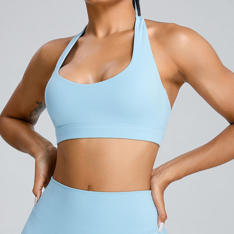 Ultra-Soft Breathable Wide Straps Sports Bra