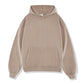 Thickened solid color hooded sweatshirt