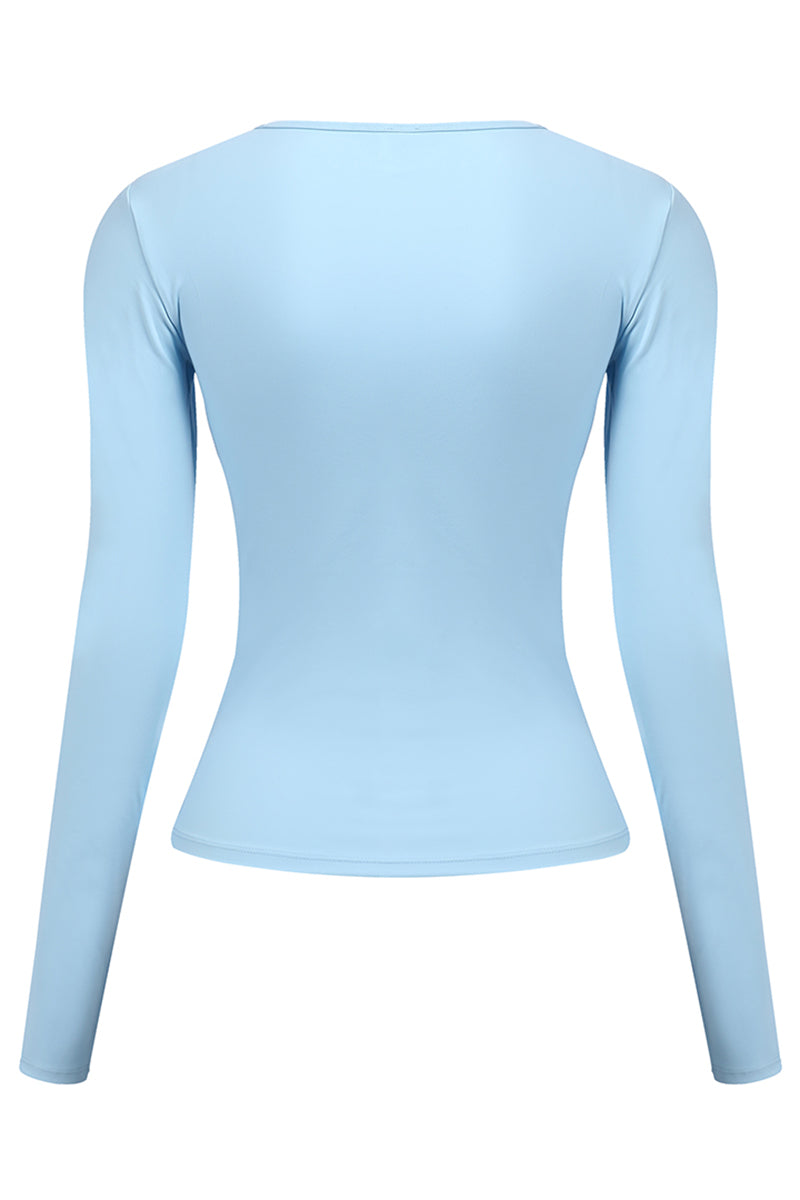 Yoga running sports long sleeve tops