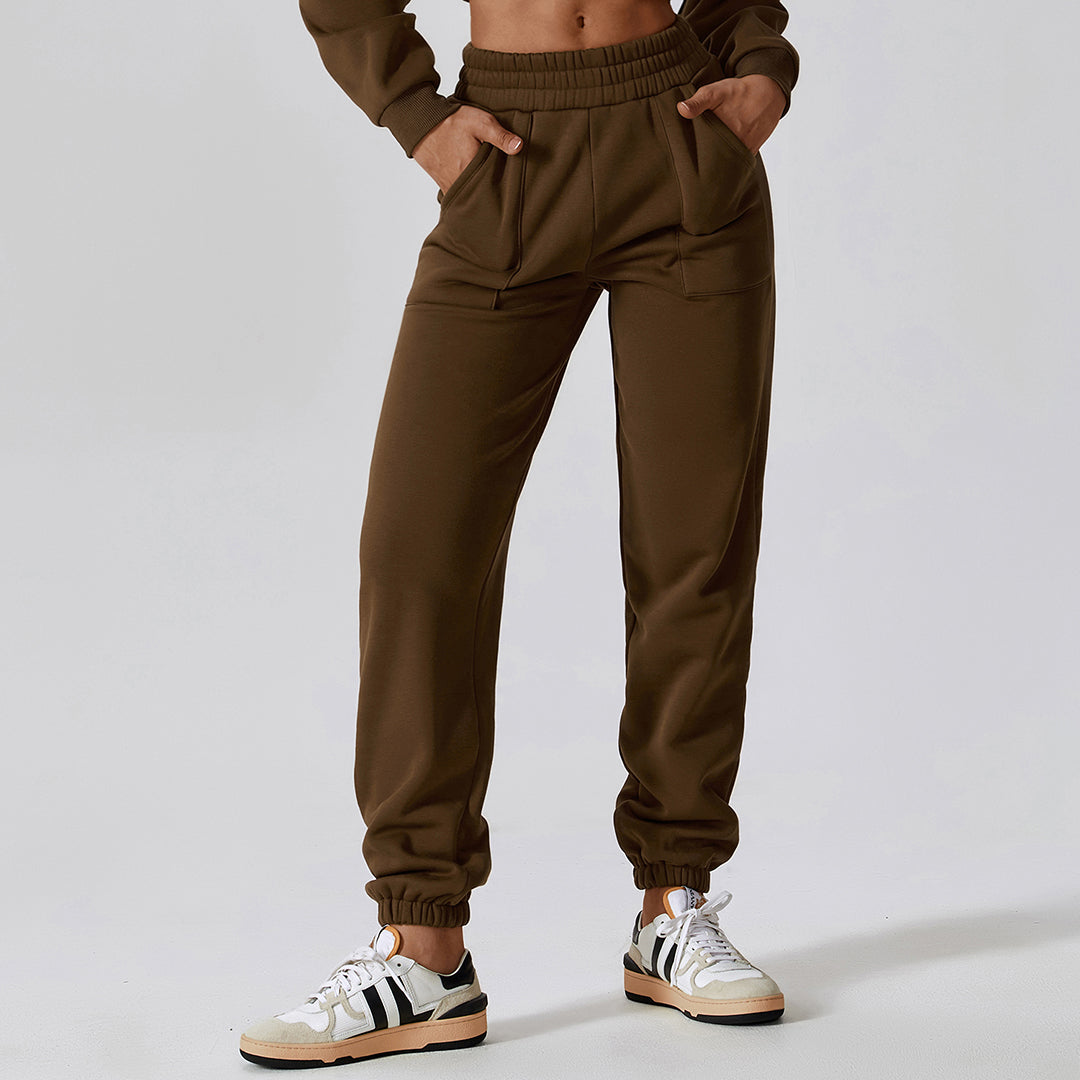 Loose sports casual ankle-banded sweatpants