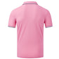 Men's cotton-trimmed polo shirt