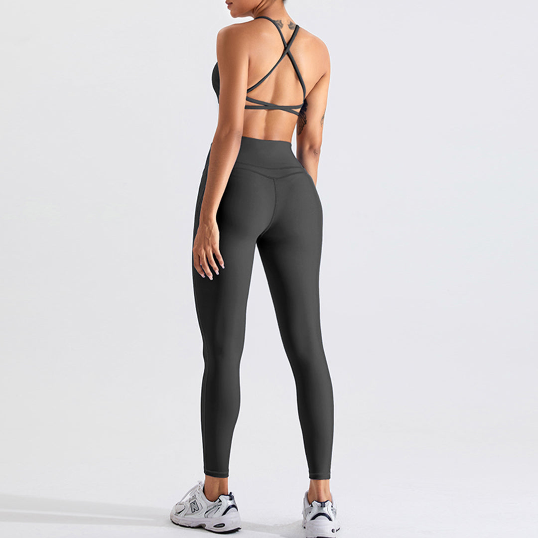 Sports bra & leggings quick-drying fitness sets