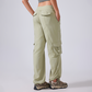 Multi pocket wide leg Cargo sports pants