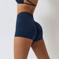 Seamless high-rise hip lift shorts