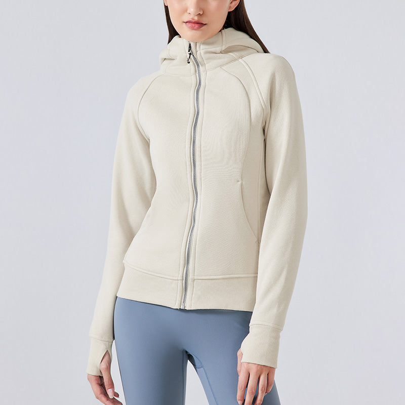 Thickened Warm Hoddie Full Zipper Outdoor Jacket