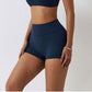 Seamless high-rise hip lift shorts