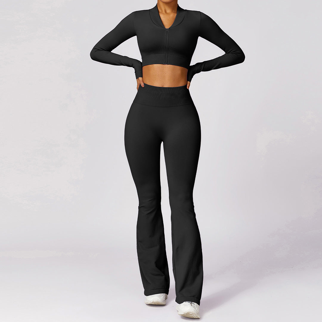 Fitness sports long sleeve long pants sets