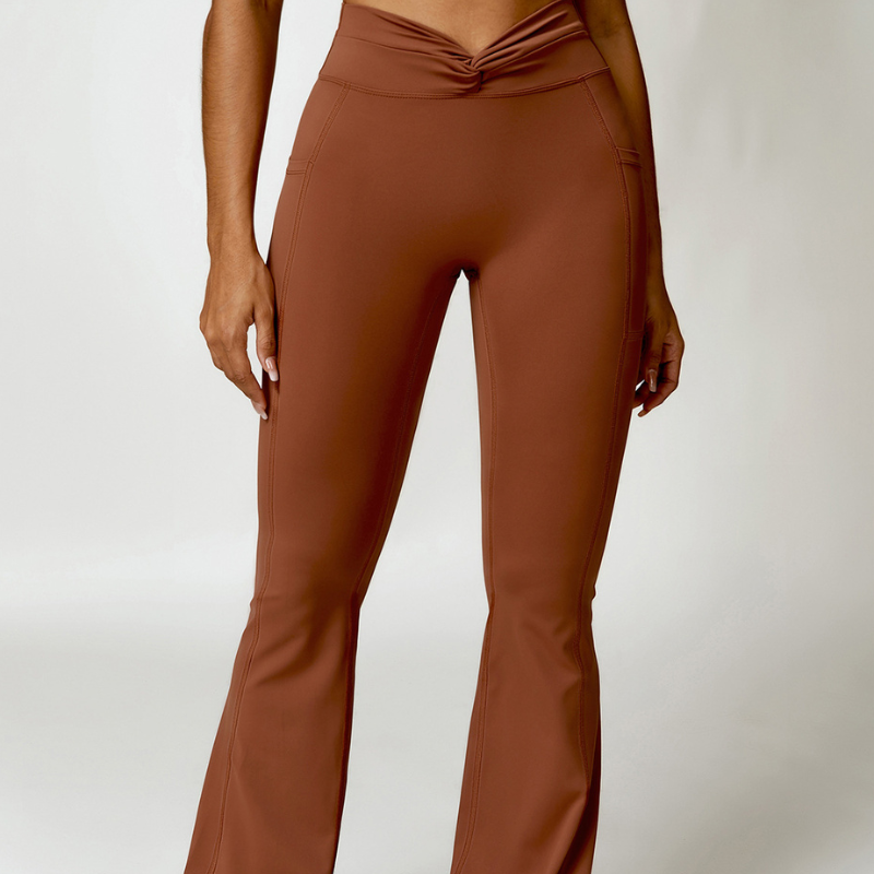 pantalon de yoga taille haute pour femmes