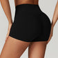 Breathable High-Waisted Quick-Dry Yoga Shorts