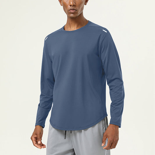 Men's Nude Quick Drying Long Sleeved Top