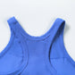 High neck stretch sports bras