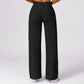 Loose-fitting sports high-waisted slacks pants