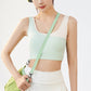 High Resilience Bicolor Ultra-soft Sports Crop Bra