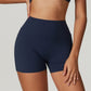 Breathable High-Waisted Quick-Dry Yoga Shorts