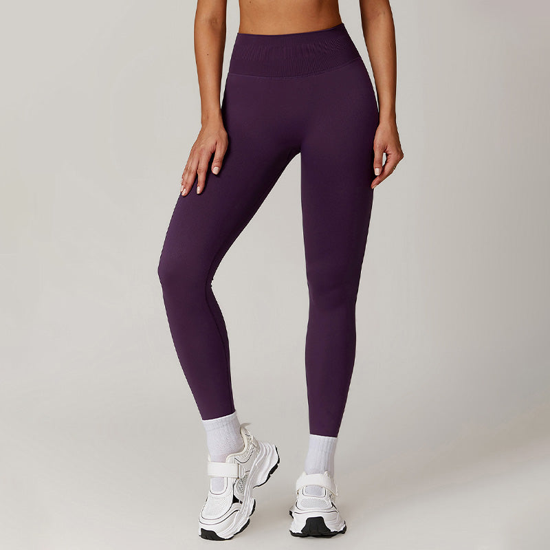 Seamless Quick-Dry High-Waisted Yoga Sports Leggings